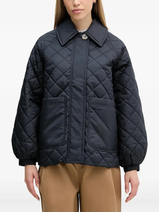 Barbour Barbour Laoise キルテッドジャケット ブルーの商品画像