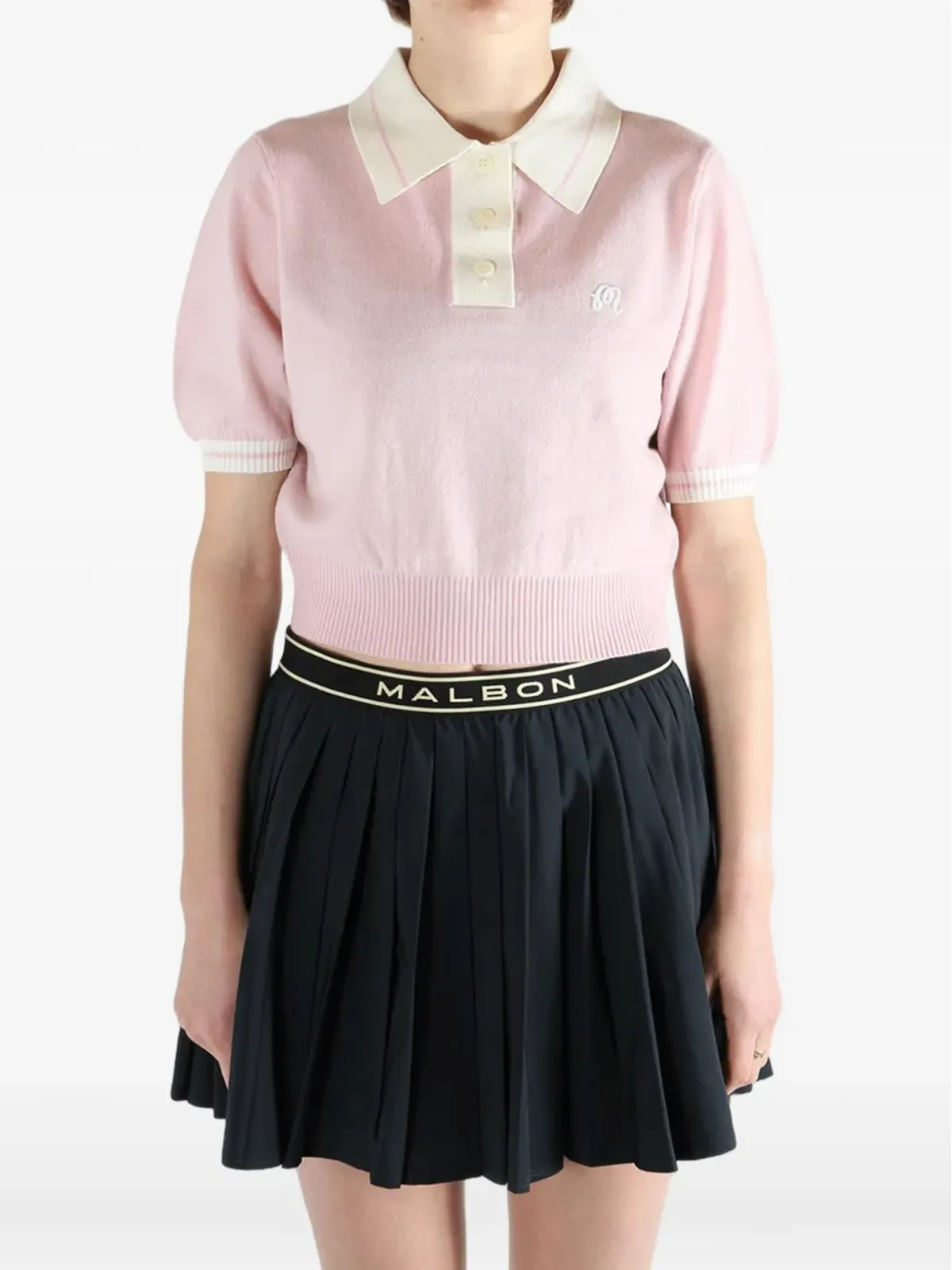 Malbon Golf ミカイラ ポロトップ - 画像3