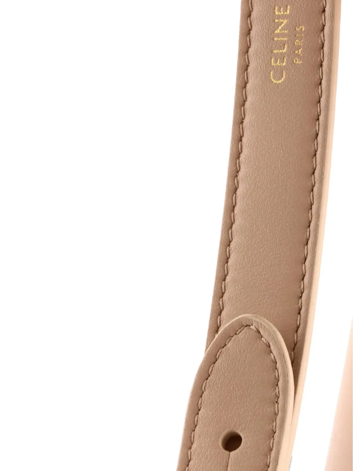 Celine ビンテージ アヴァ・トリオンフ バッグ レザー ショルダーバッグ - 画像5