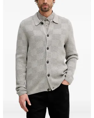 Barbour Falton チェック柄ボタン付きカーディガン - サムネイル1