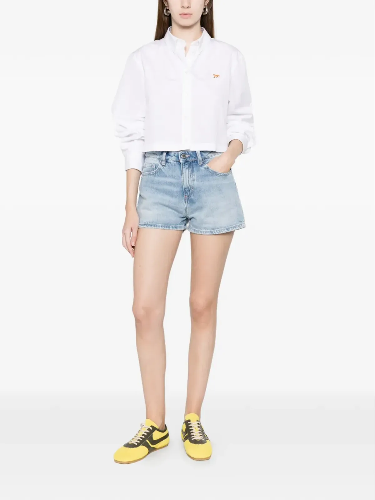 ICON DENIM ファイブポケットデニムショーツ - 画像2