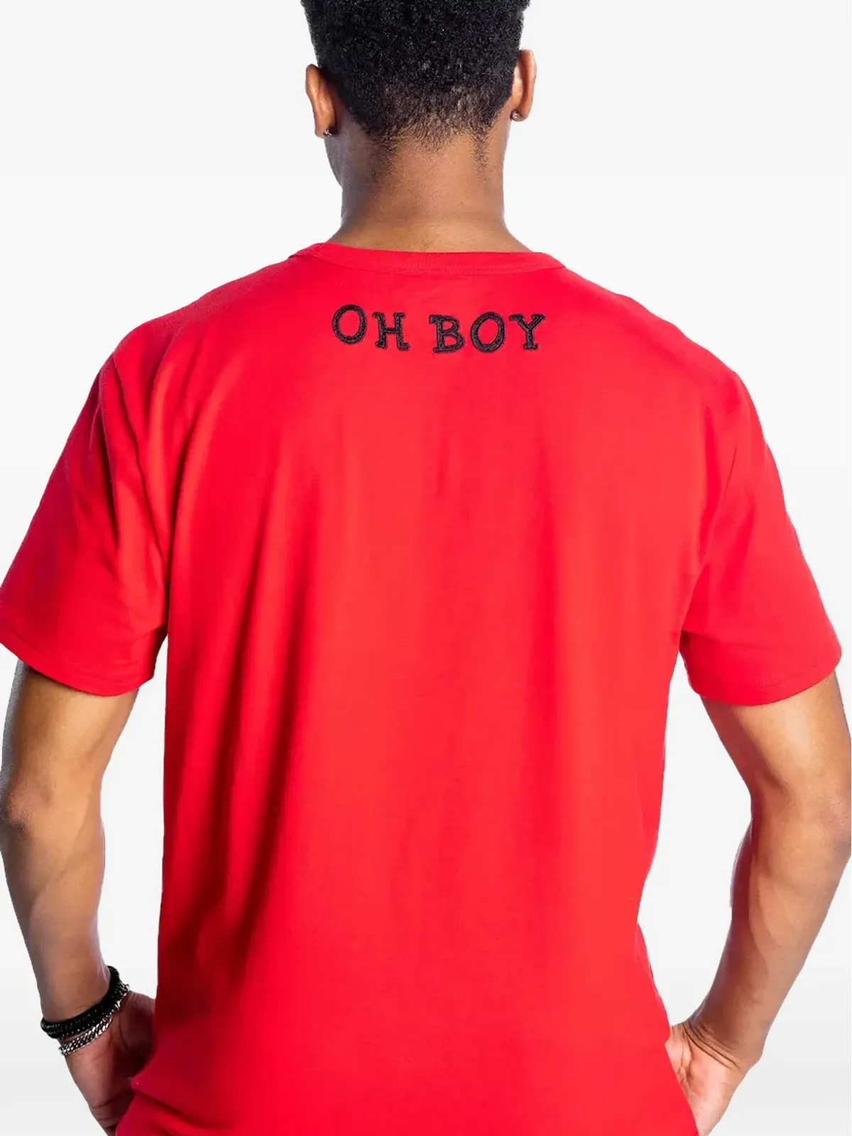 Champion x Disney Mickey and Friends Heritage T-shirt - Red - 画像2