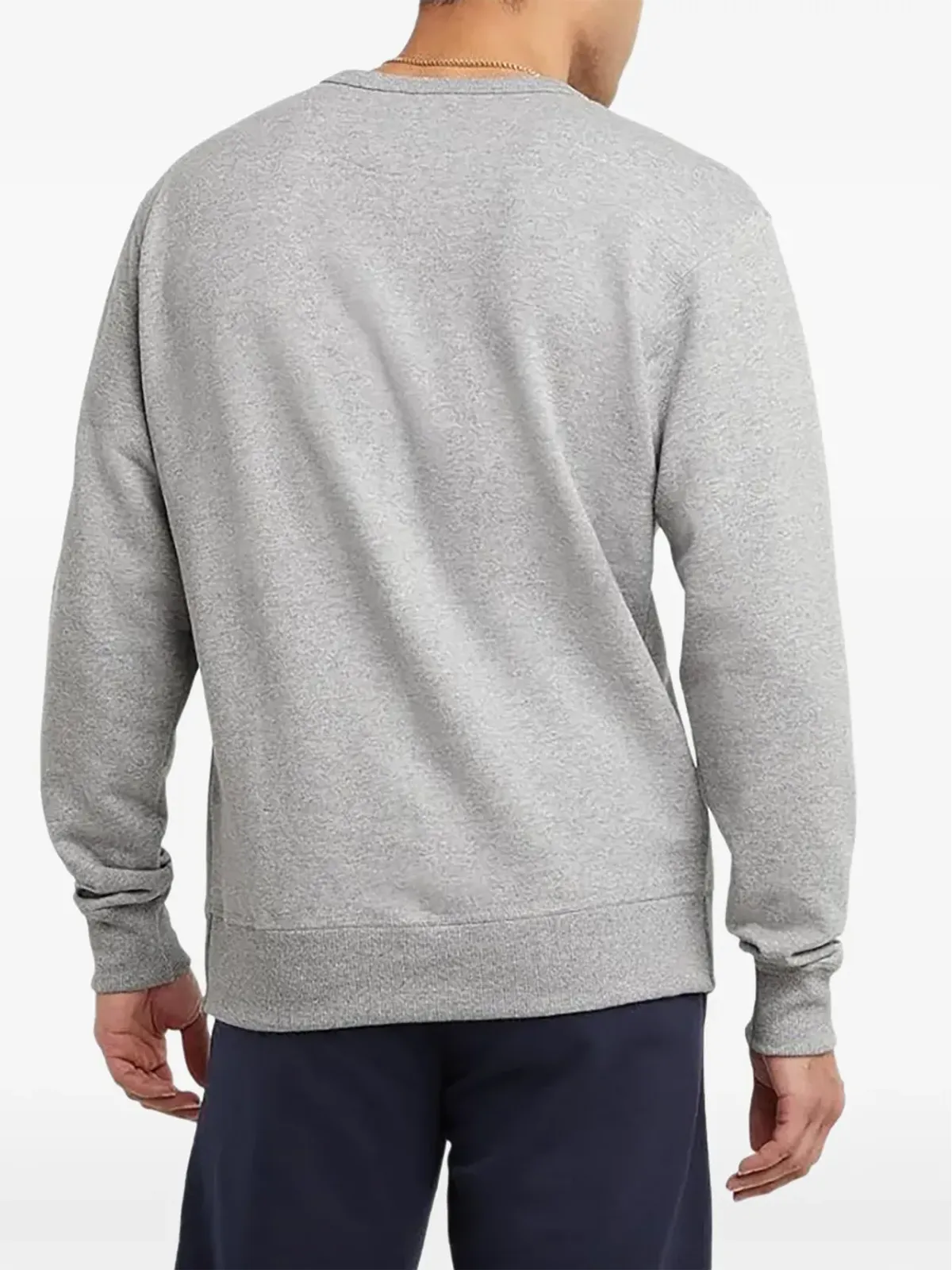 Champion プルオーバー クルー スウェットシャツ グレー - 画像2