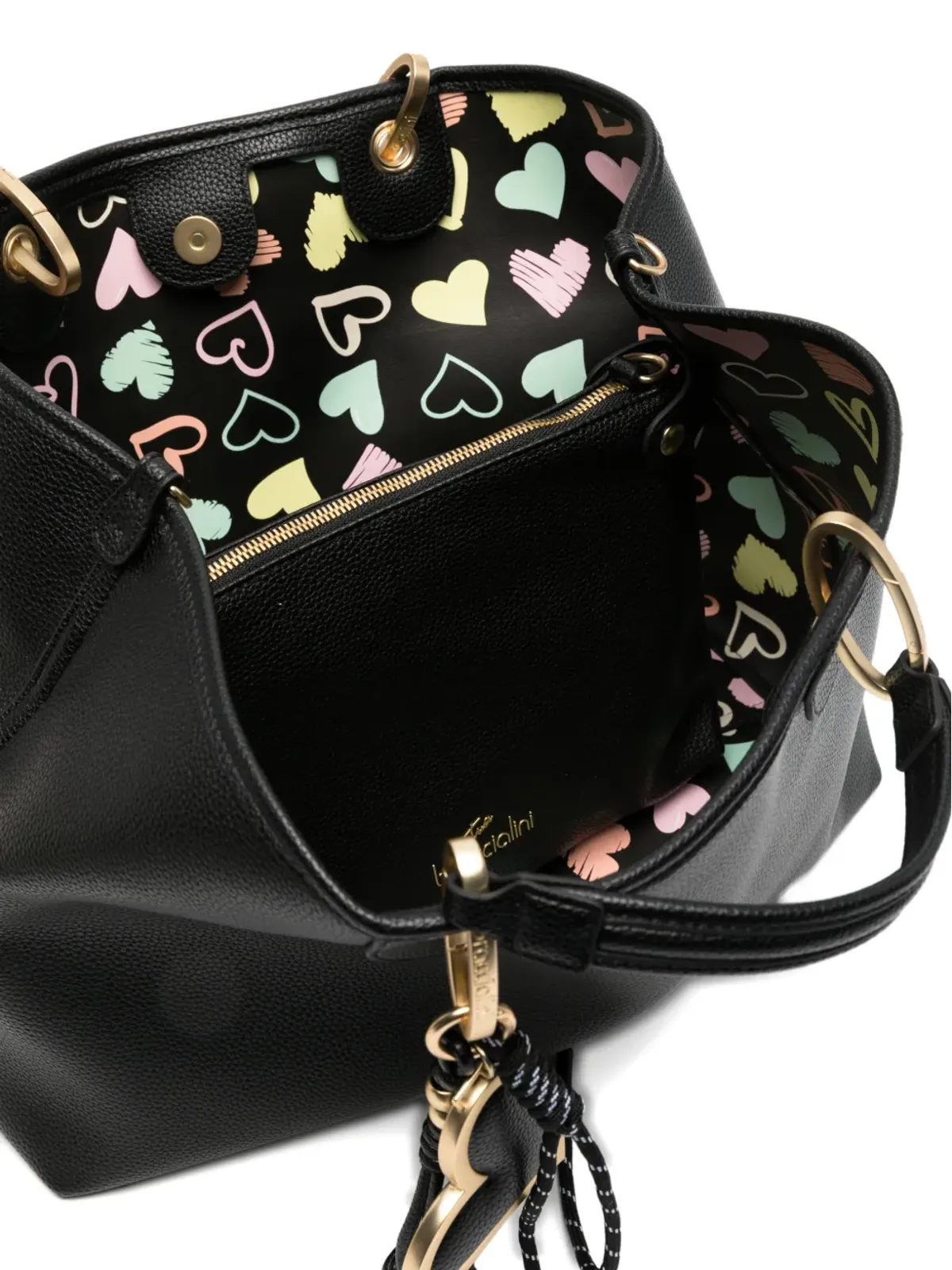 Braccialini Beth トップハンドル トートバッグ - 画像5