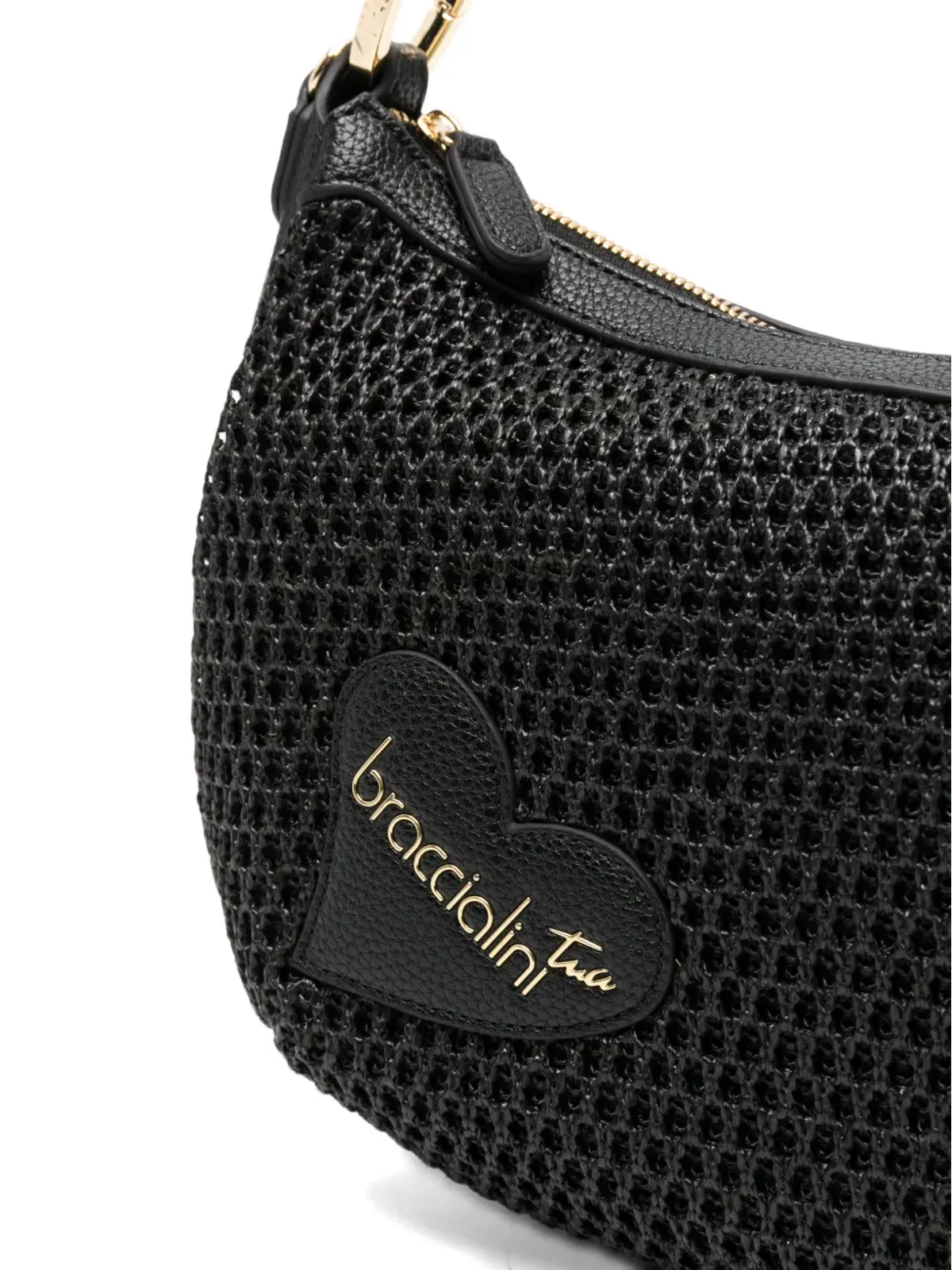 Braccialini Beth Tricot トップジップ ショルダーバッグ - 画像4