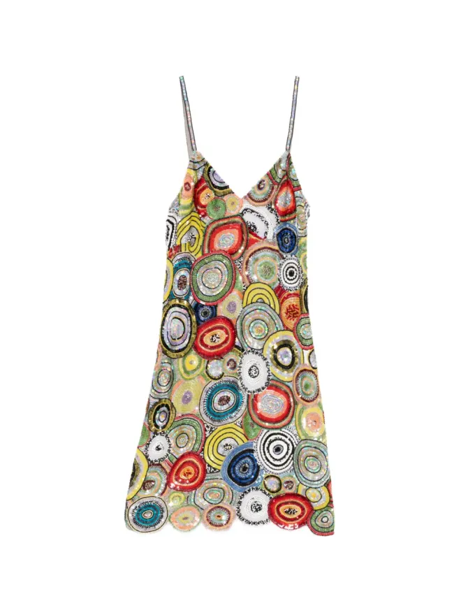 Ashish Ashish エンベリッシュド ミニドレスの商品画像