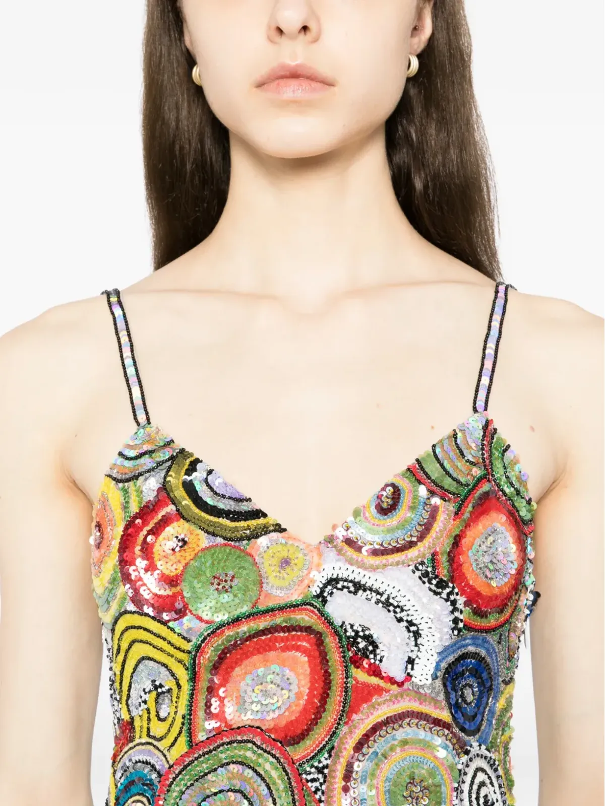 Ashish エンベリッシュド ミニドレス - 画像5