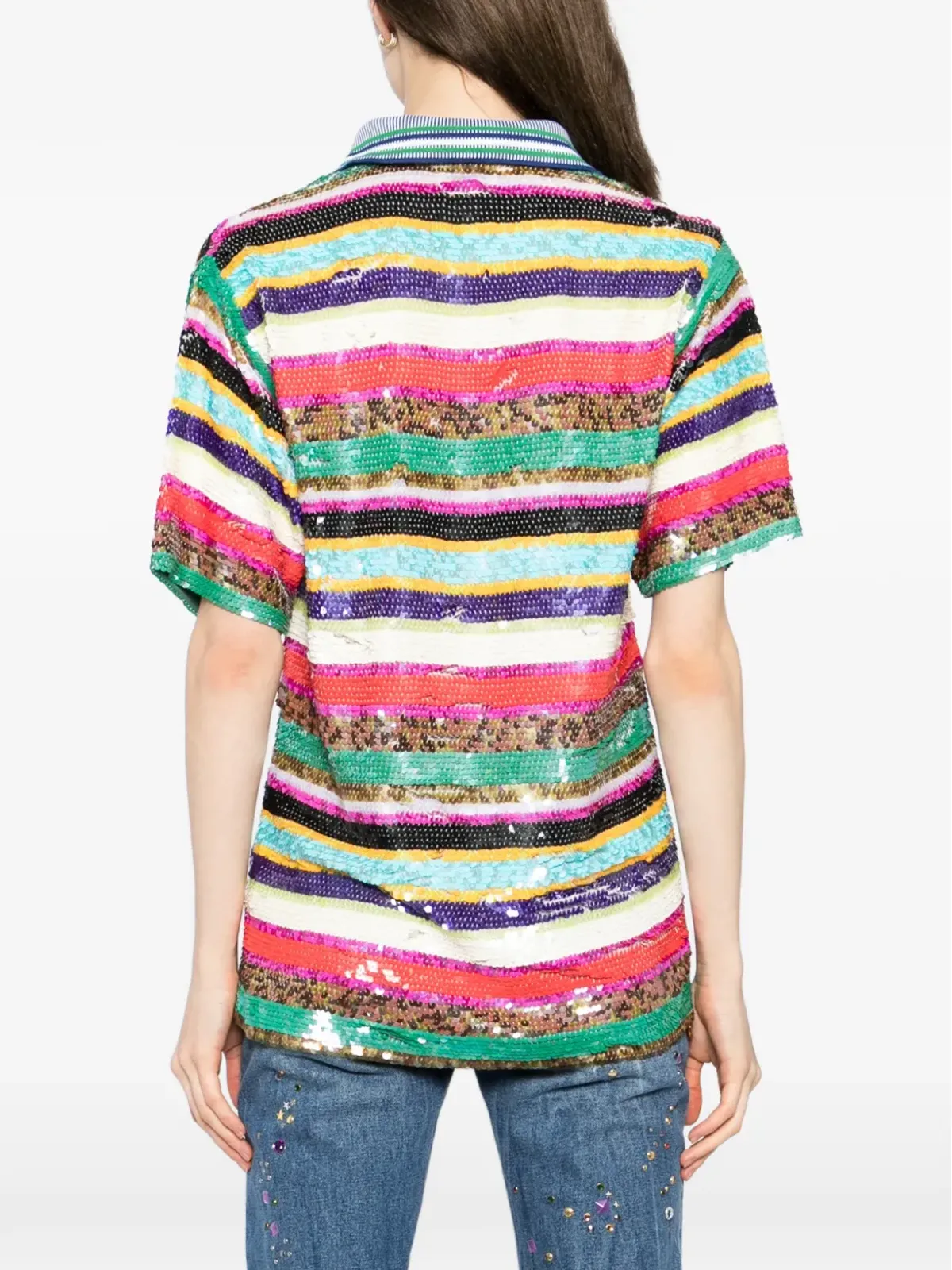 Ashish エンベリッシュド ポロシャツ - 画像4