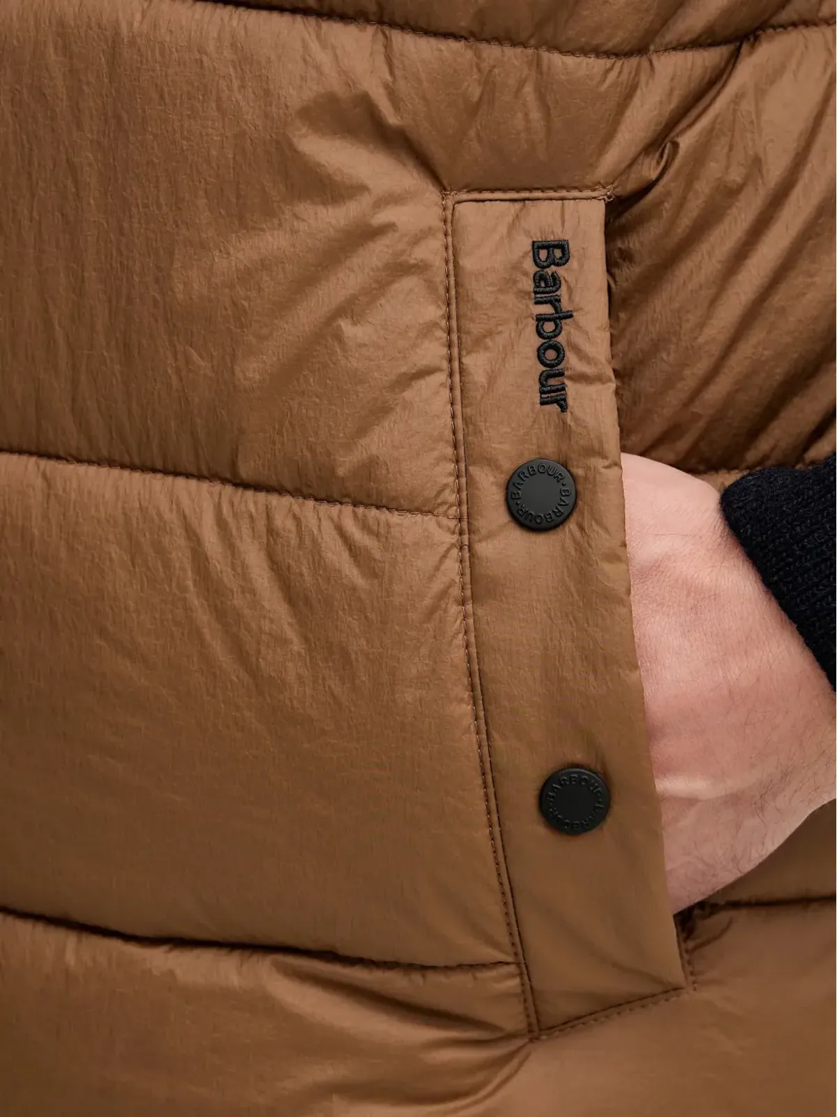 Barbour オフショア ジップアップ パディッド ジレ - 画像5