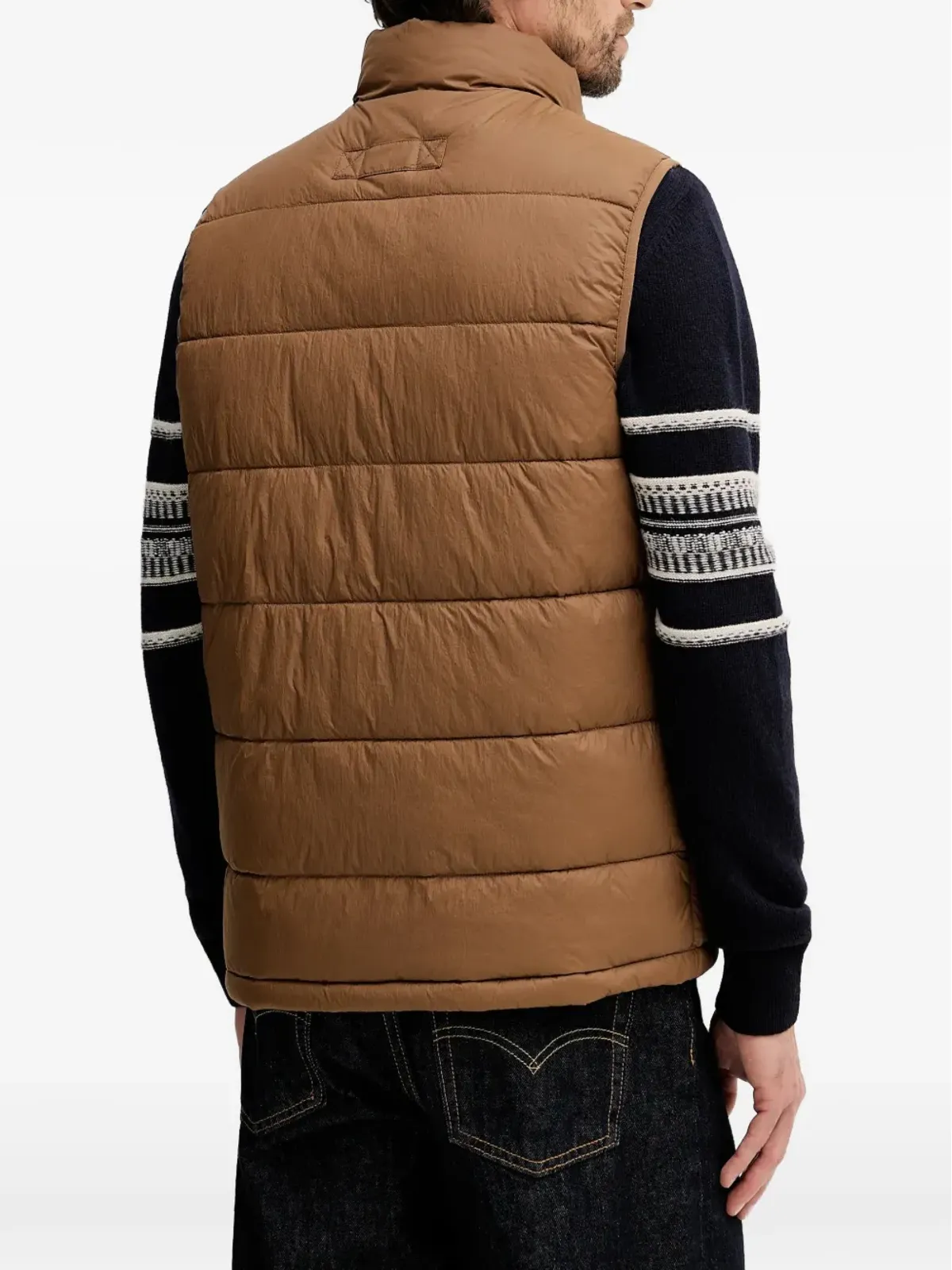 Barbour オフショア ジップアップ パディッド ジレ - 画像3