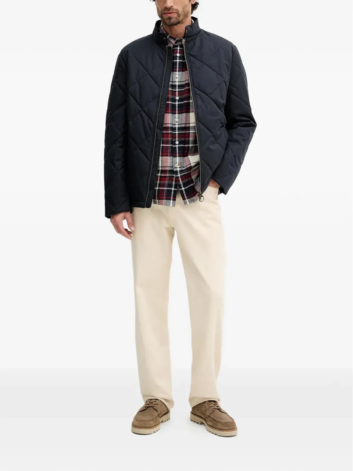 Barbour City Harrington キルトジャケット - 画像2