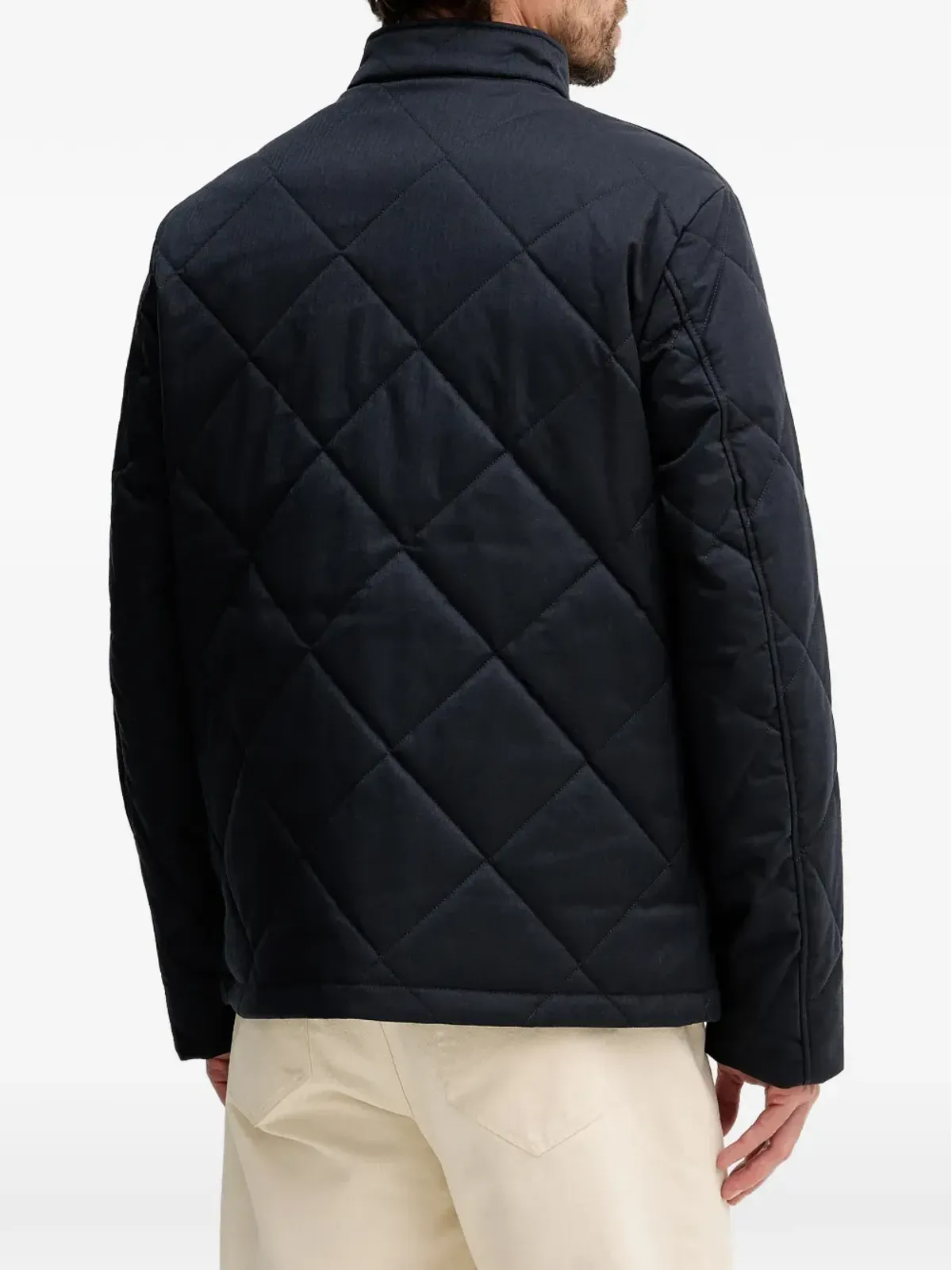 Barbour City Harrington キルトジャケット - 画像3