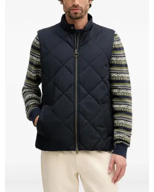 Barbour City Harrington キルティッドジップアップジレ - サムネイル1