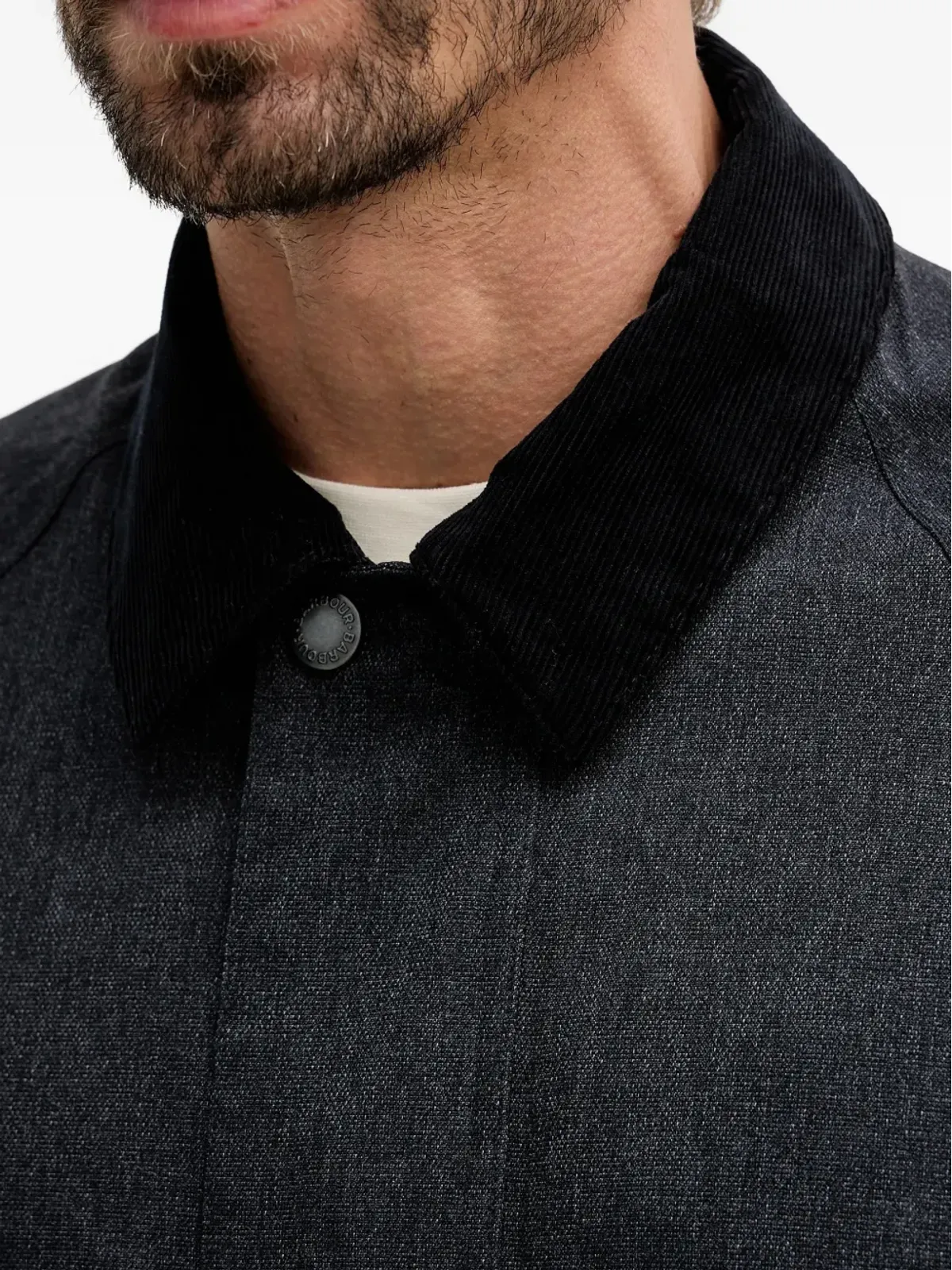 Barbour モダン ボーフォート フード付きジャケット ブルー - 画像4