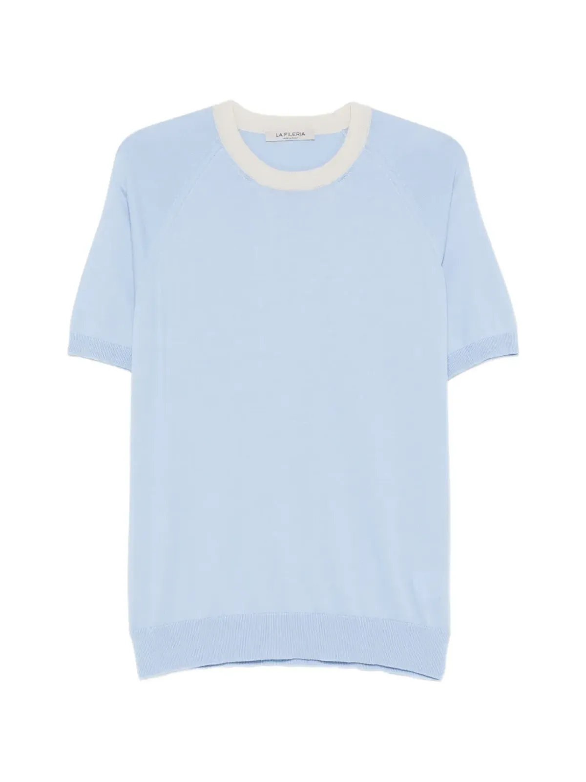 Fileria ラウンドネックTシャツ - ブルー - 画像1