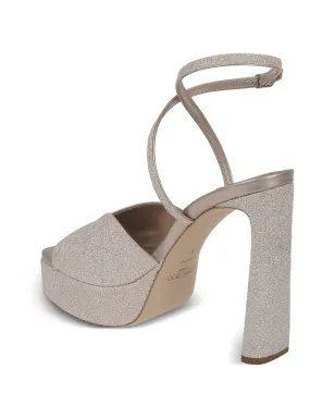 Jimmy Choo グリッター プラットフォーム サンダル - サムネイル3