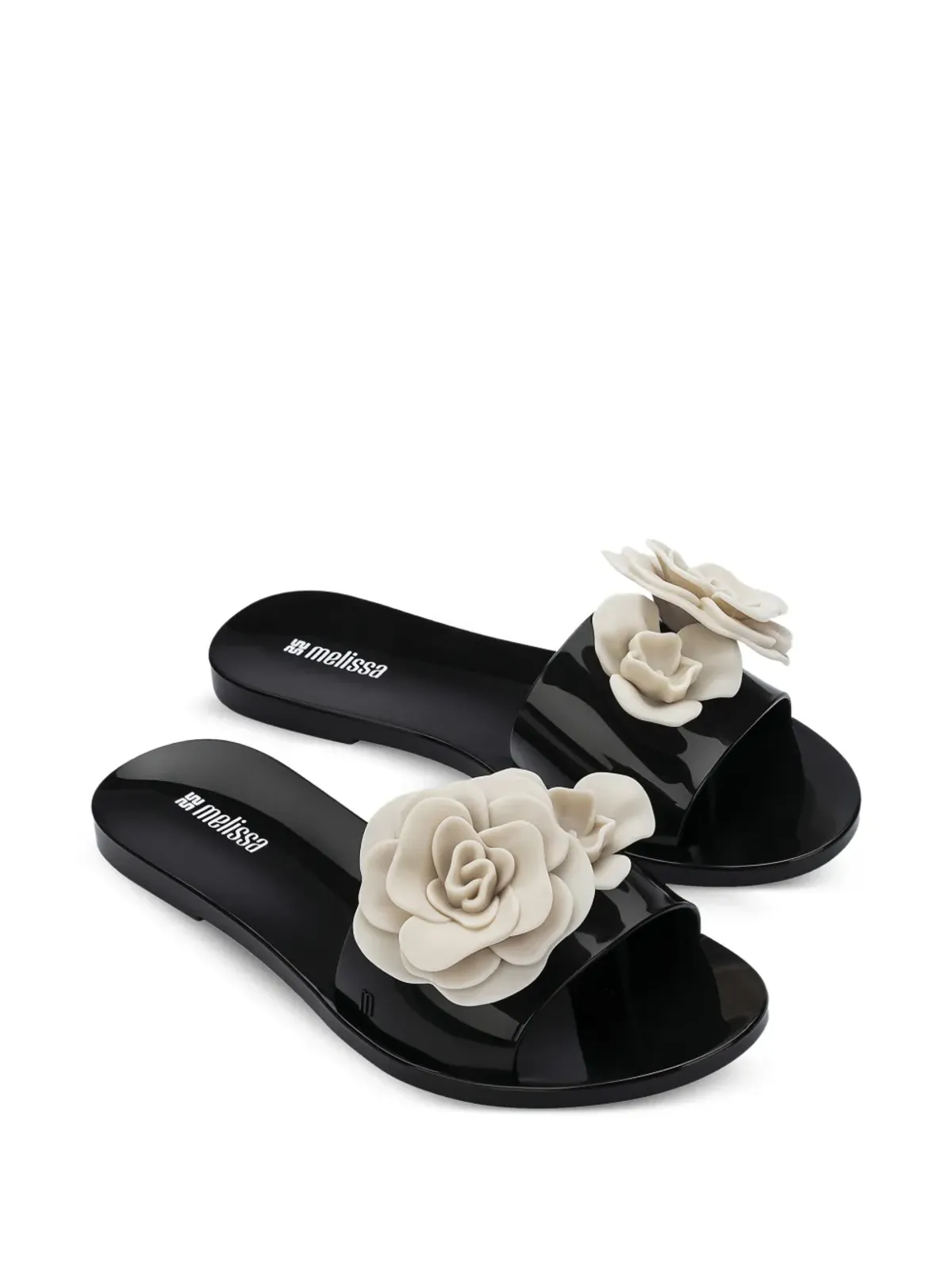 Melissa Babe petals sandals - Black - 画像2