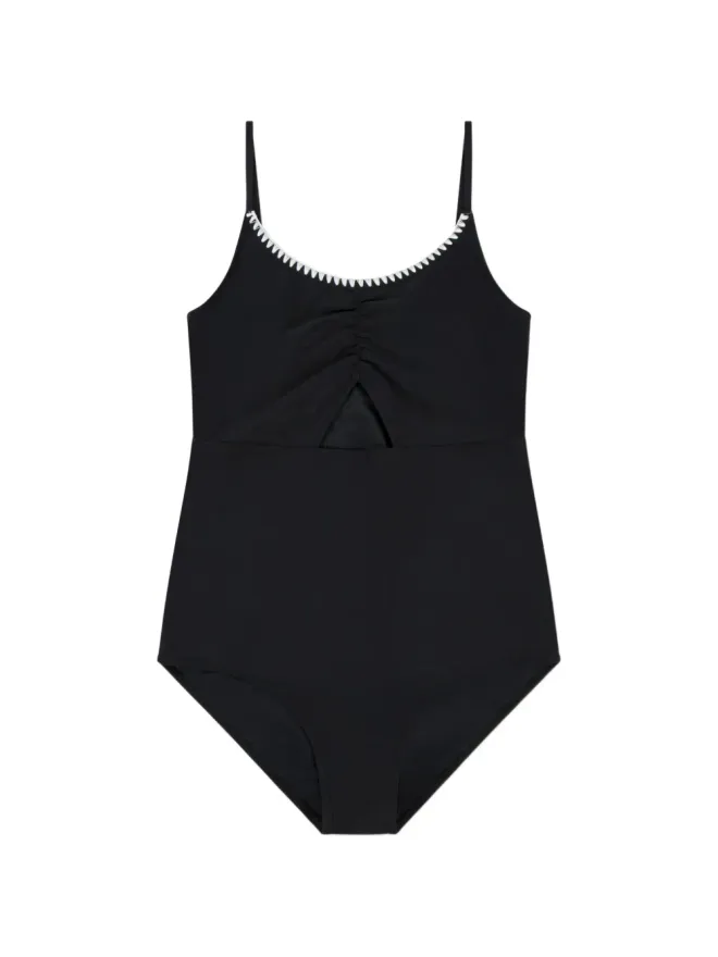 ABERCROMBIE FITCH KIDS ABERCROMBIE FITCH KIDS スカラップトリム水着 - ブラックの商品画像
