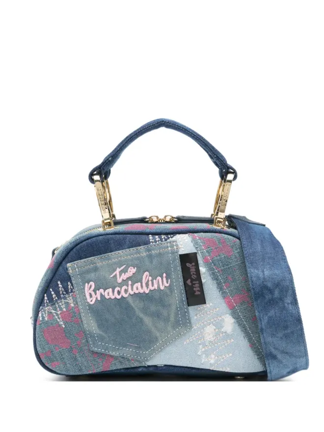 Braccialini Braccialini Candy パッチワーク風クロスボディバッグの商品画像