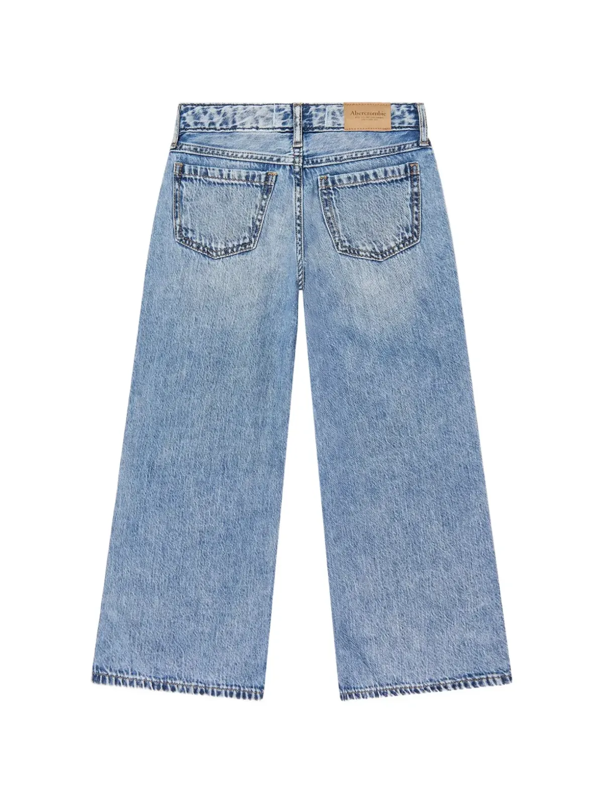 ABERCROMBIE FITCH KIDS ハートパッチ付きバギージーンズ - 画像2