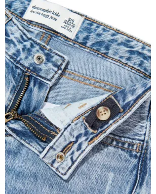 ABERCROMBIE FITCH KIDS ハートパッチ付きバギージーンズ - サムネイル3