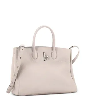 Burberry Pre-Owned ロッキングホースレザー・スモール トートバッグ - グレー - サムネイル2