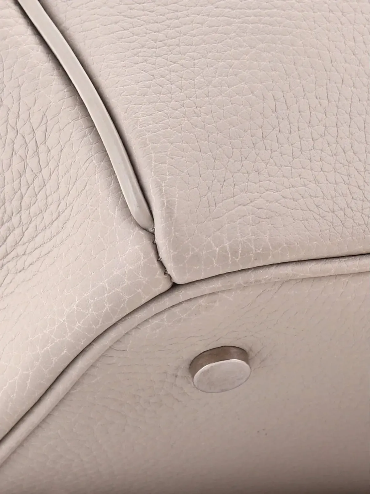 Burberry Pre-Owned ロッキングホースレザー・スモール トートバッグ - グレー - 画像3