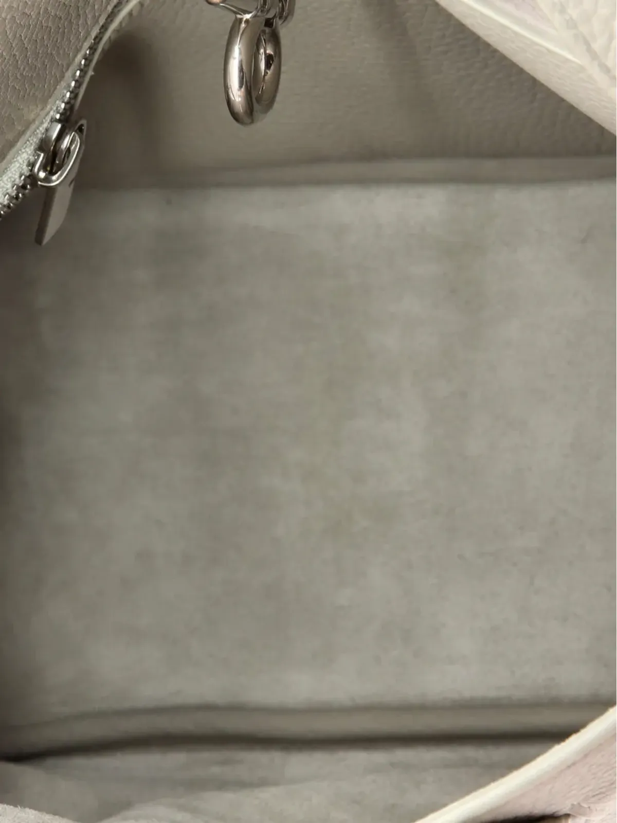 Burberry Pre-Owned ロッキングホースレザー・スモール トートバッグ - グレー - 画像4