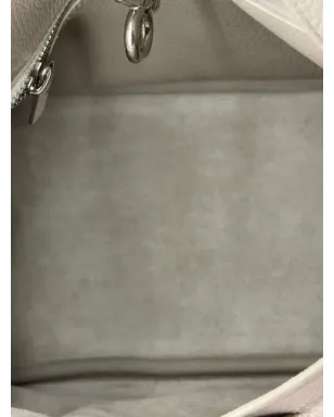 Burberry Pre-Owned ロッキングホースレザー・スモール トートバッグ - グレー - サムネイル4