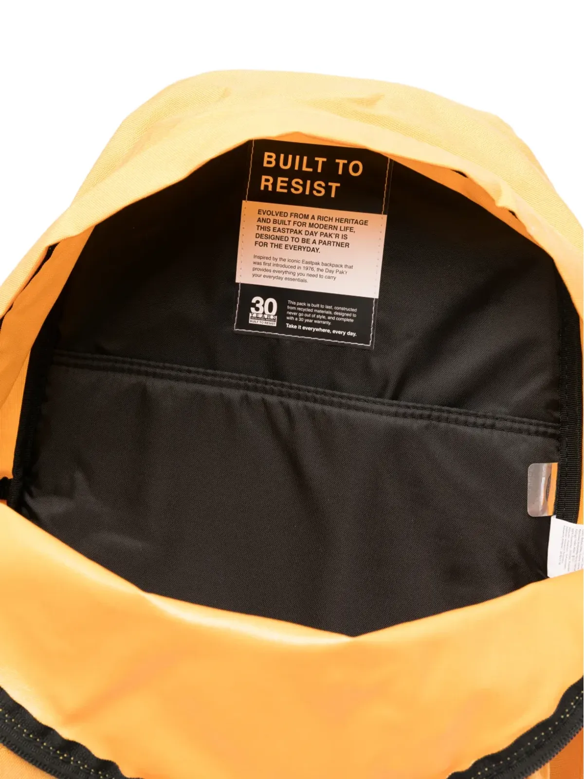 Eastpak Day Pak'r ジップファスナー付きバックパック - イエロー - 画像5