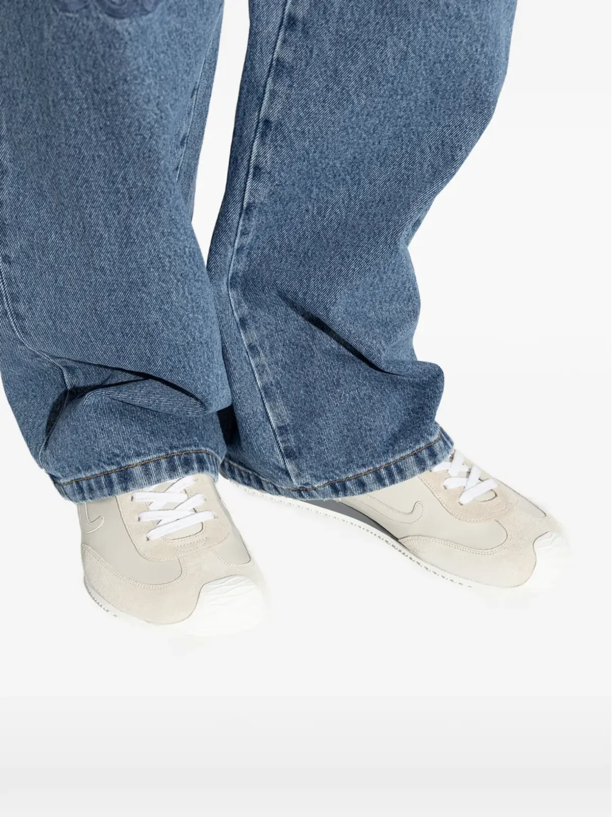 LOEWE レースアップ ロゴスニーカー - 画像5