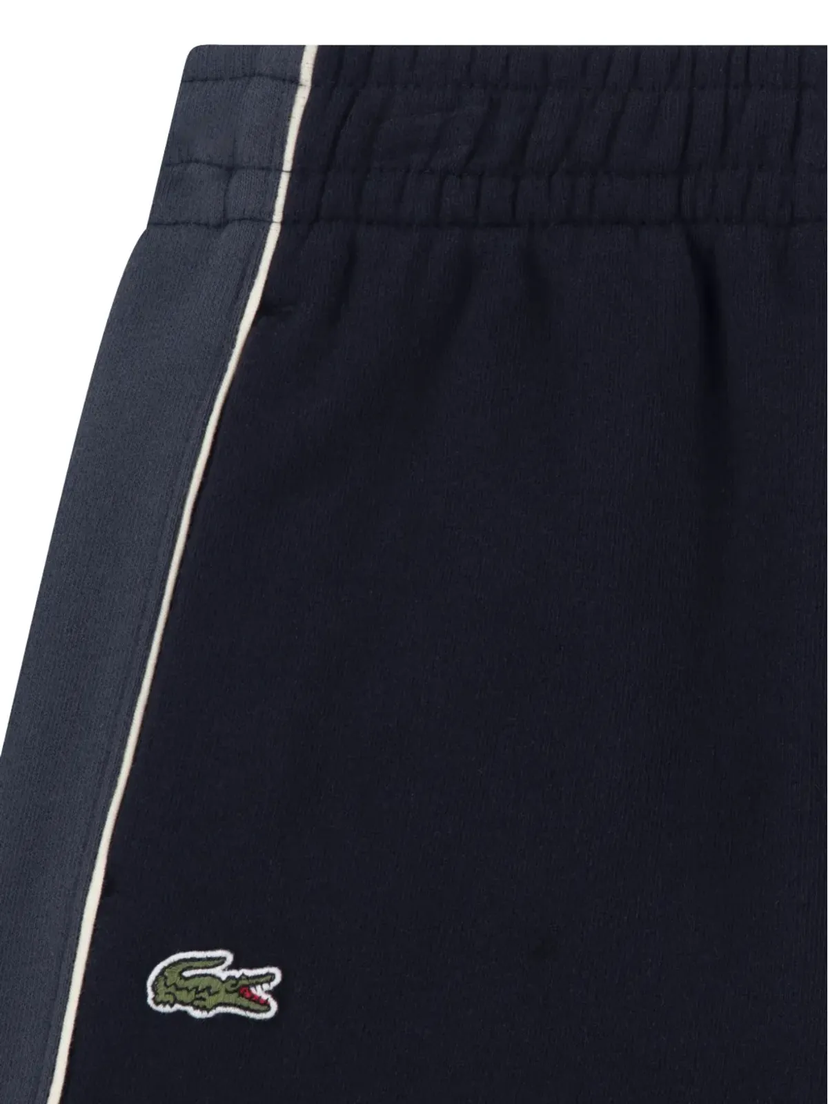 Lacoste Kids ロゴストライプショーツ - 画像4
