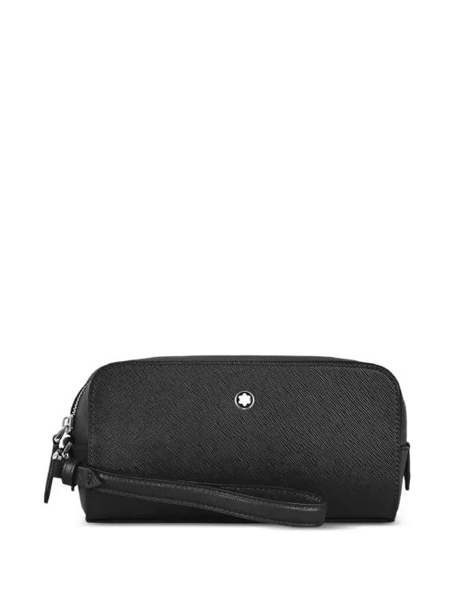 Montblanc Montblanc エンボスド・リング・レザー・ショルダーバッグ ブラックの商品画像