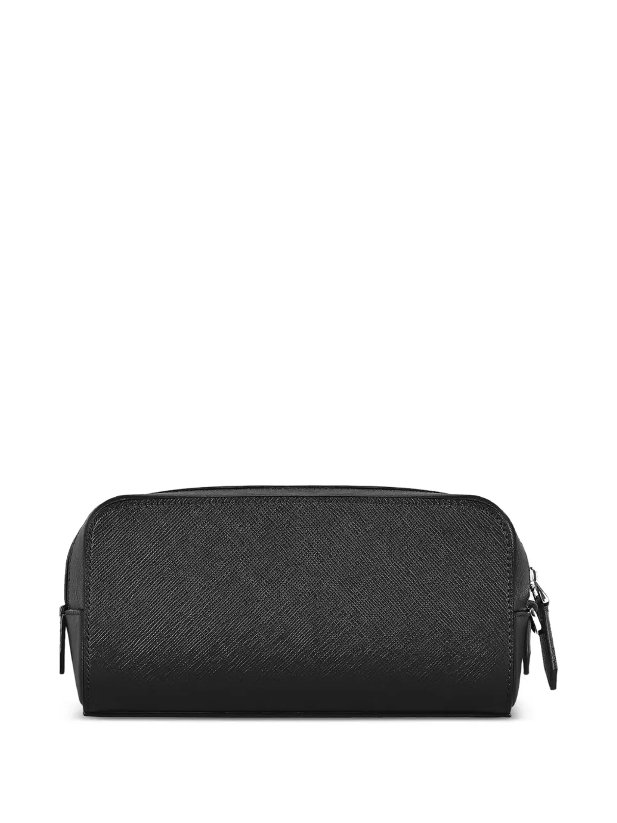 Montblanc エンボスド・リング・レザー・ショルダーバッグ ブラック - 画像2