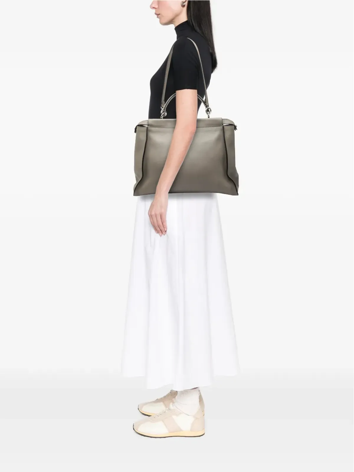 Fendi Pre-Owned ピーカブー サッチェル - 画像2
