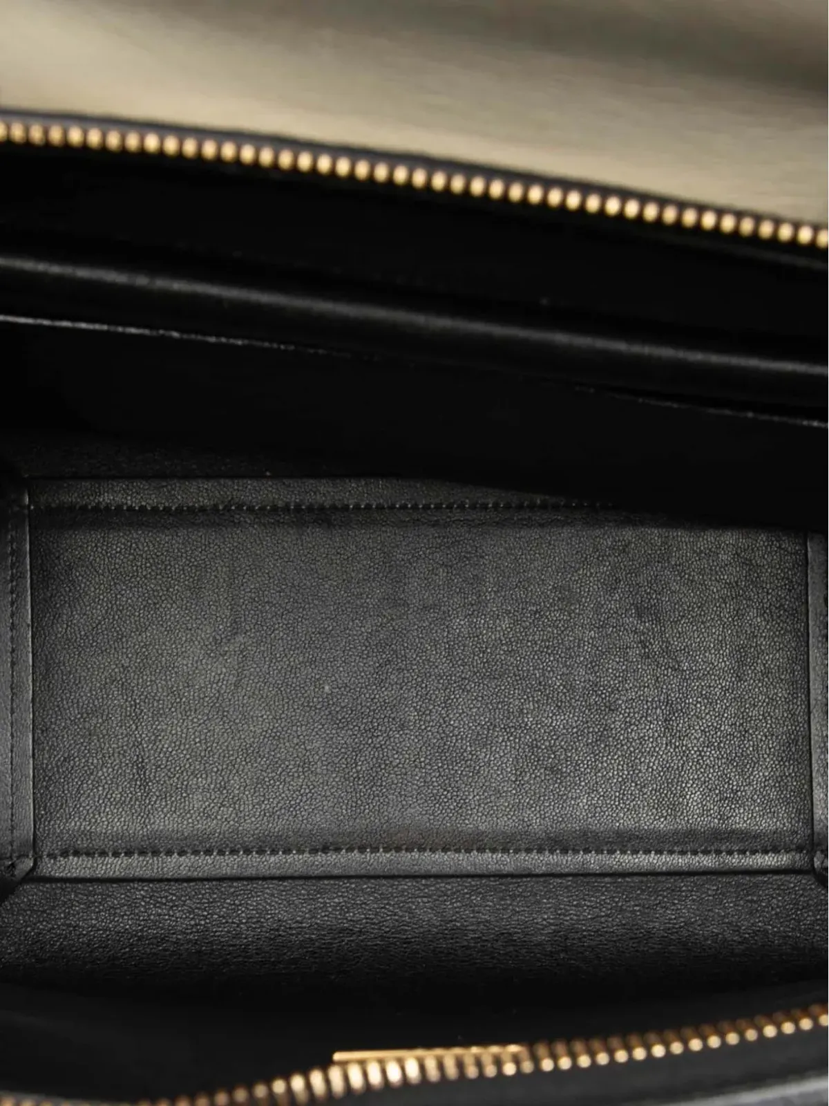 Celine Pre-Owned 2017年 マイクロ バイカラー レザー ベルトサッチェル - ブラック - 画像5