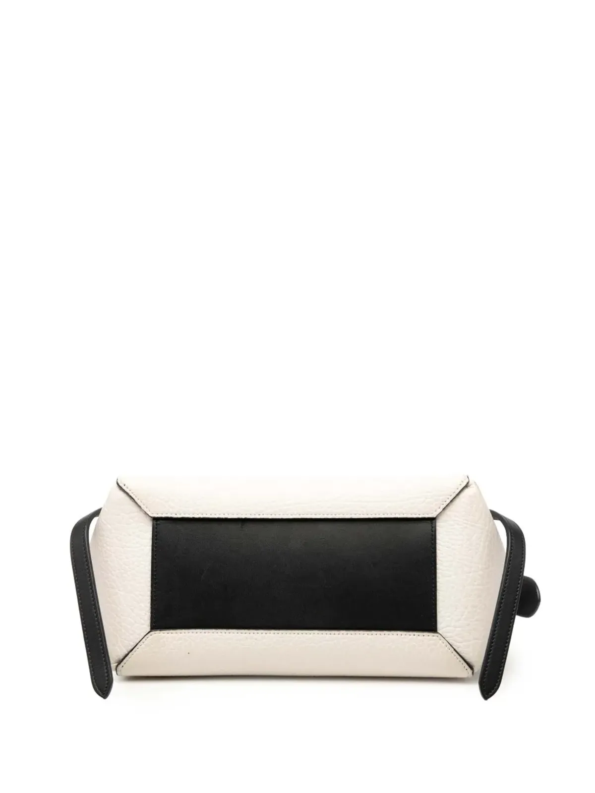 Celine Pre-Owned 2017年 マイクロ バイカラー レザー ベルトサッチェル - ブラック - 画像4