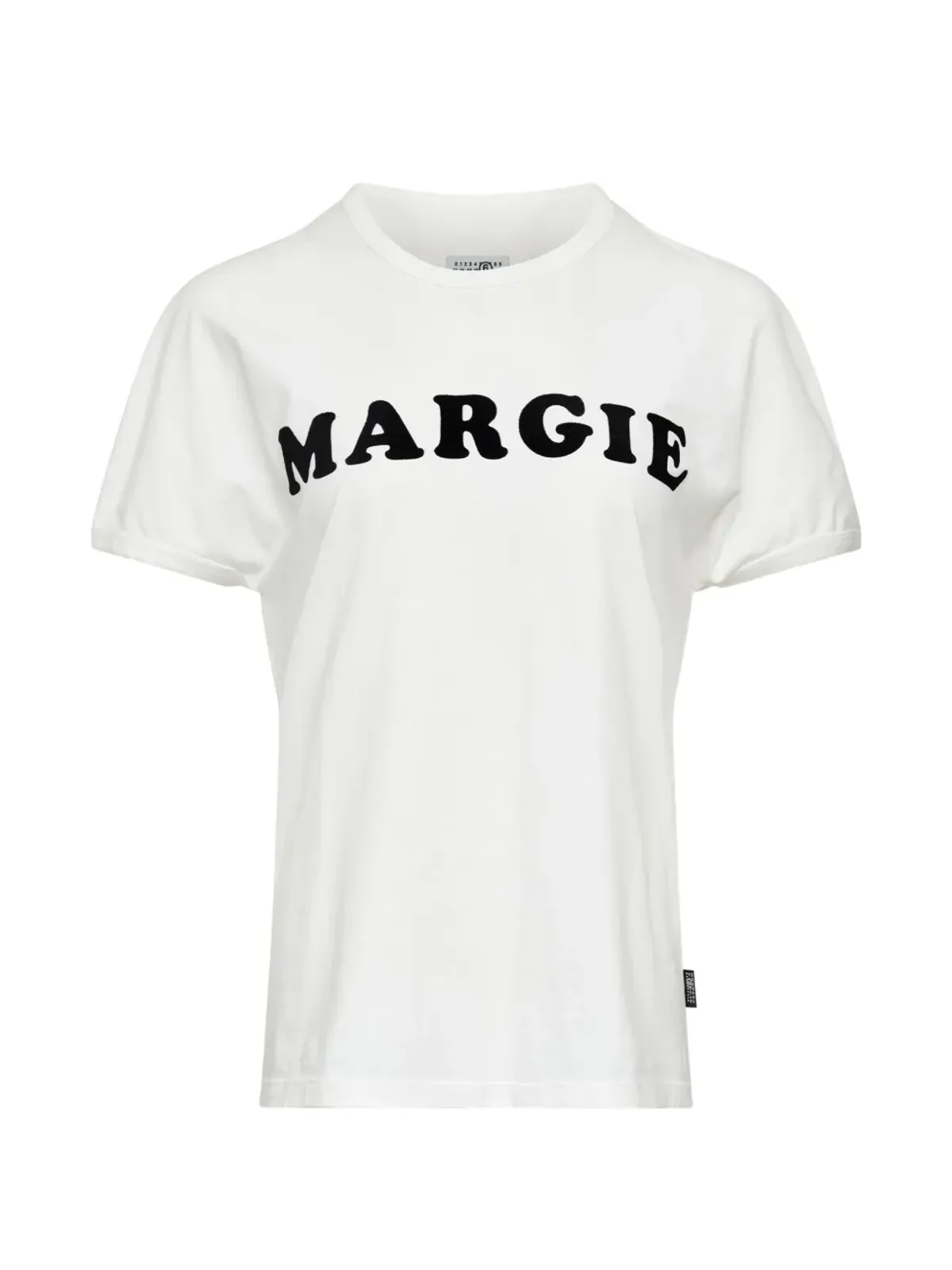 MM6 Maison Margiela Margie プリント半袖Tシャツ - 画像1