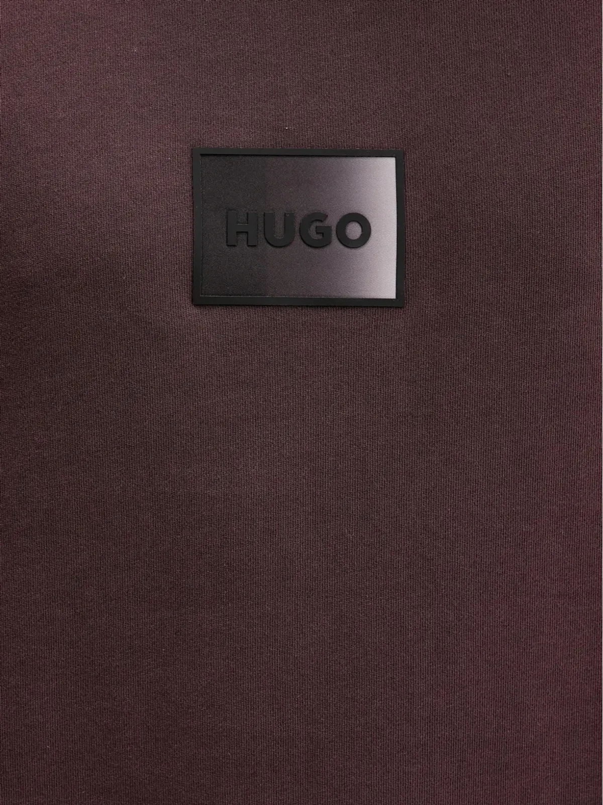 HUGO ロゴパッチ付き クルーネック スウェットシャツ - ブラウン - 画像5