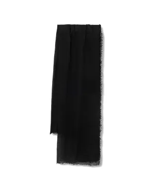 Zadig&Voltaire フリンジ加工スカーフ ブラック - サムネイル1