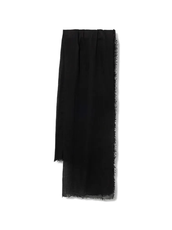 Zadig&Voltaire Zadig&Voltaire フリンジ加工スカーフ ブラックの商品画像