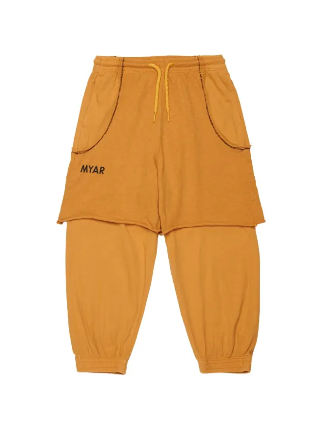 MYAR KIDS MYAR KIDS レイヤード トラックパンツの商品画像