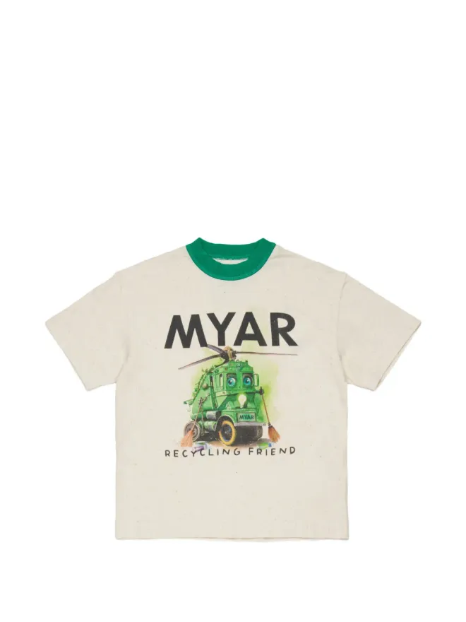 MYAR KIDS MYAR KIDS グラフィックプリントTシャツの商品画像
