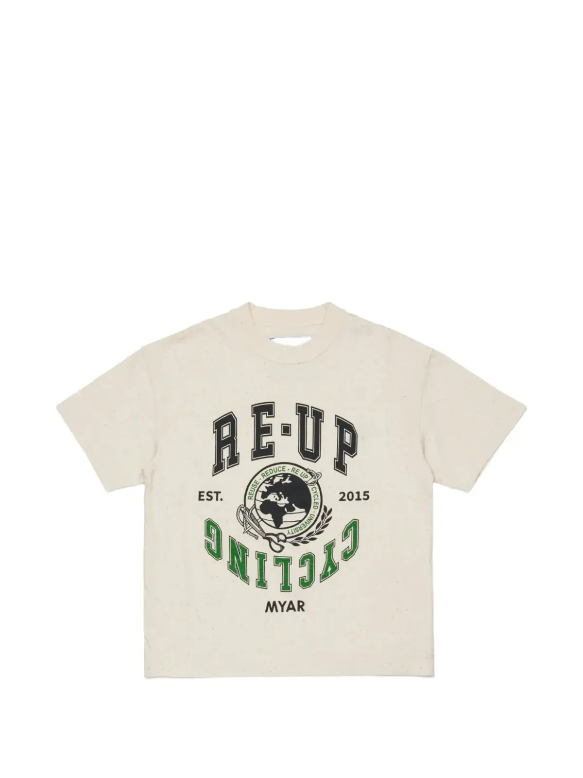 MYAR KIDS スローガンプリントTシャツ - 画像1
