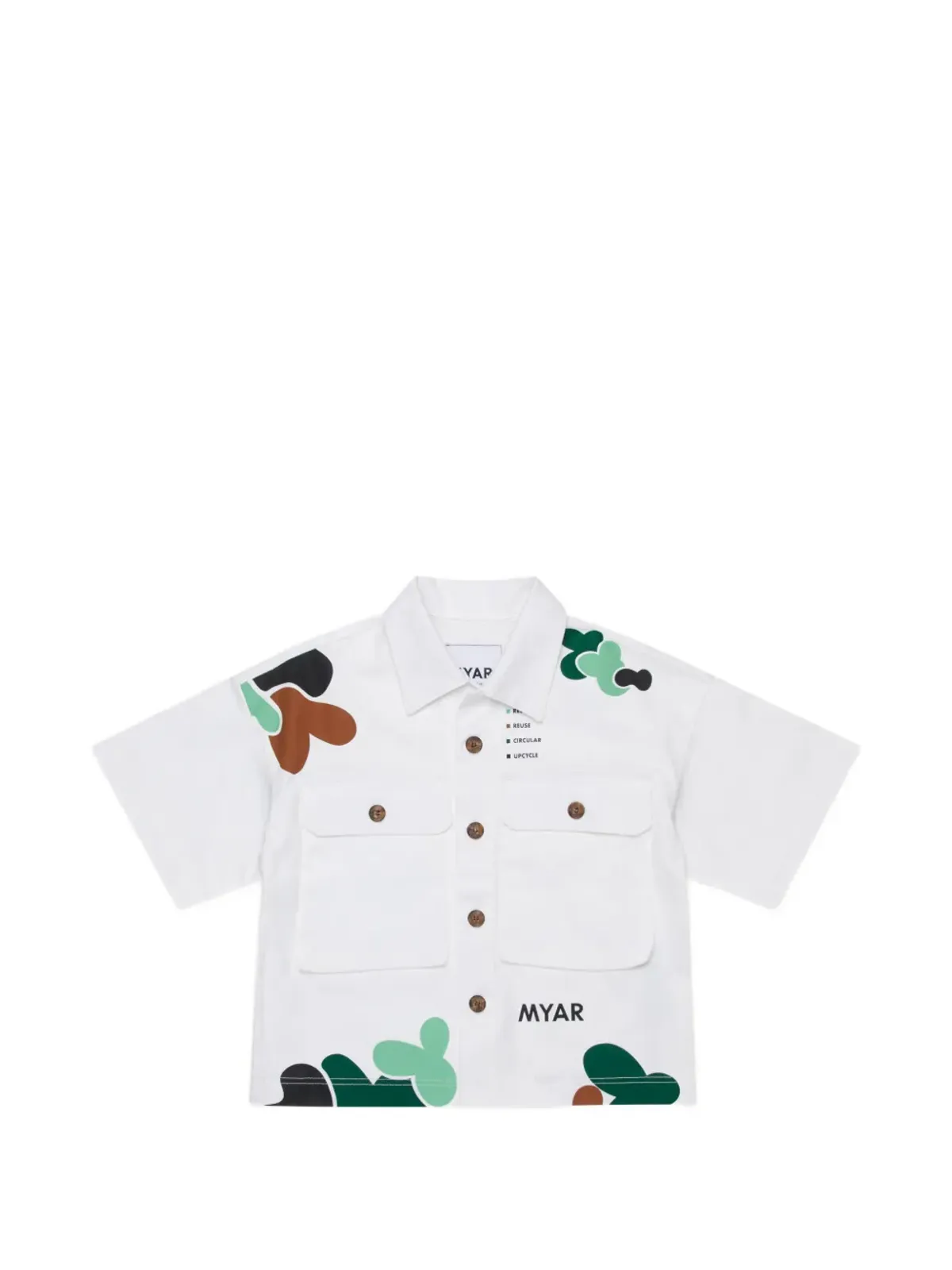 MYAR KIDS マルチポケット半袖シャツ - 画像1