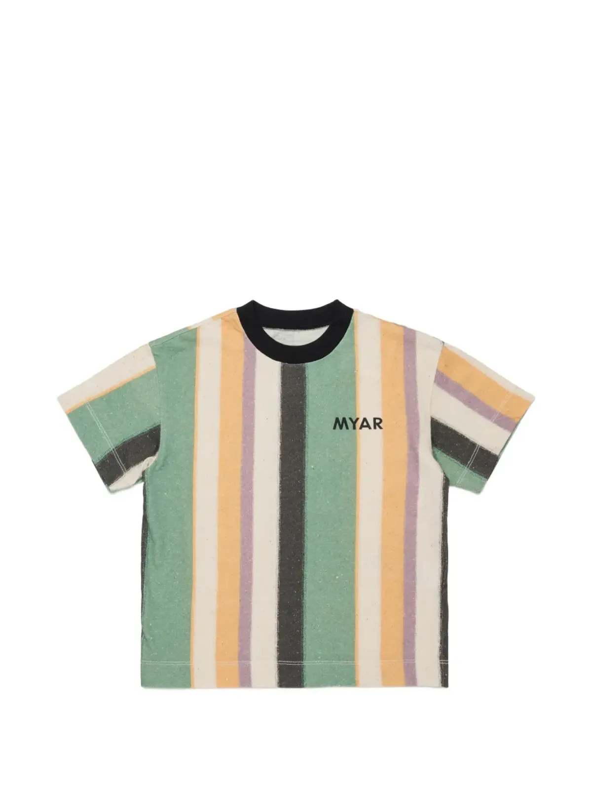 MYAR KIDS クルーネック ボーダーTシャツ - 画像1