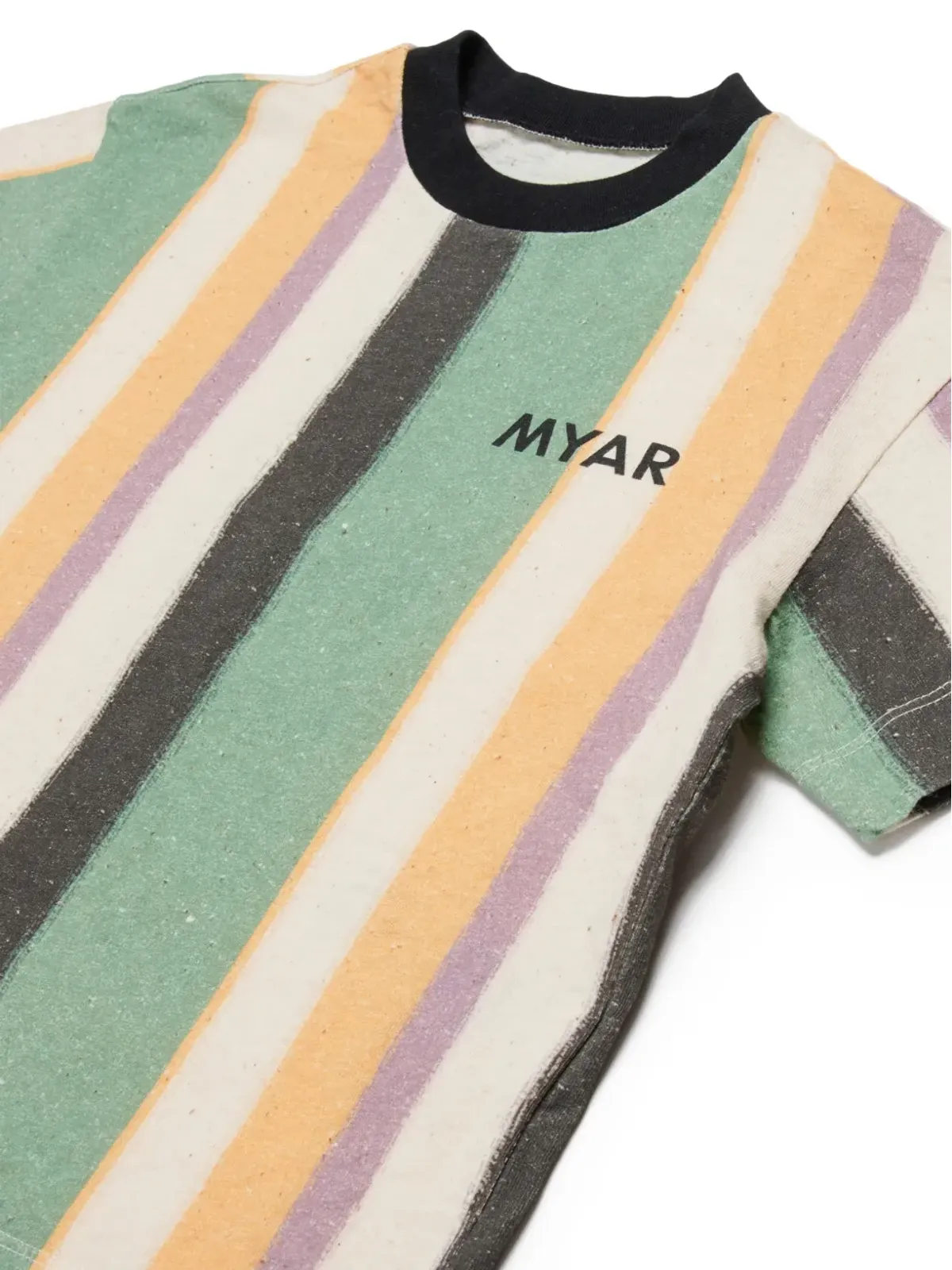 MYAR KIDS クルーネック ボーダーTシャツ - 画像3