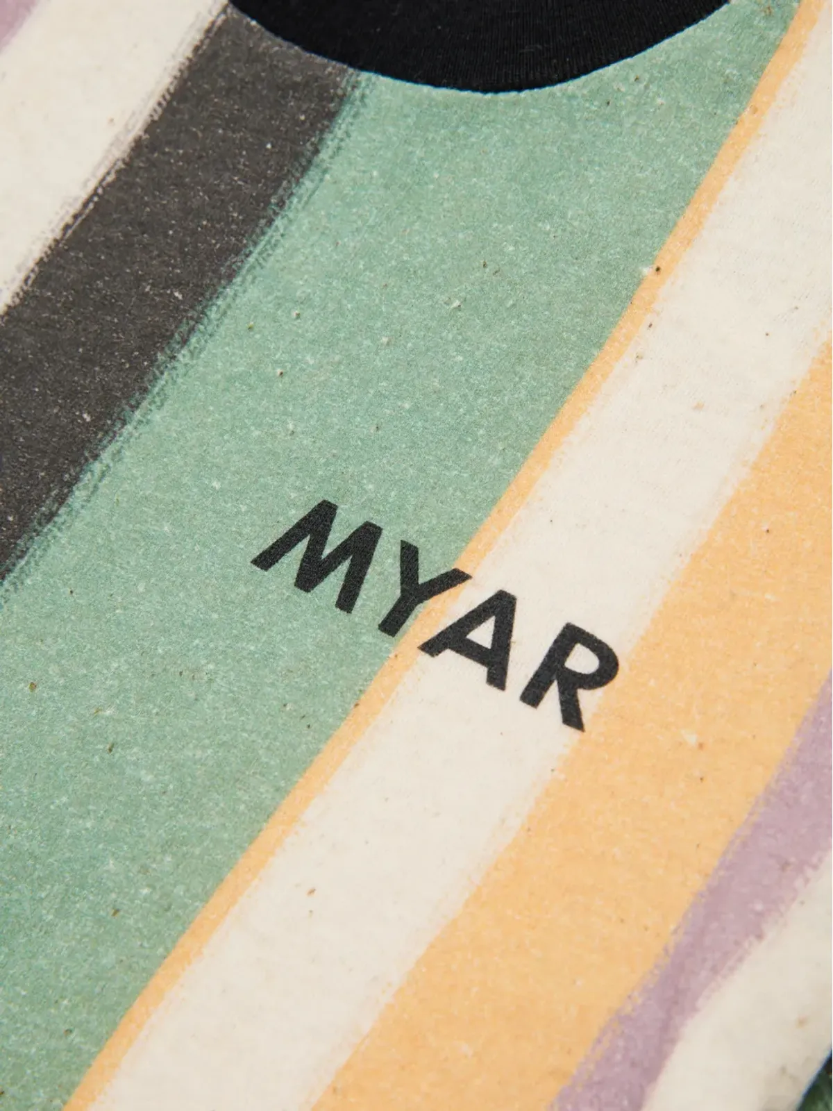 MYAR KIDS クルーネック ボーダーTシャツ - 画像4