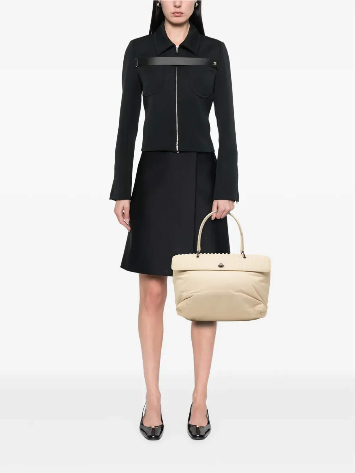 Bottega Veneta ビンテージ ティナ ハンドバッグ - 画像2