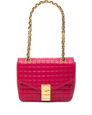 Celine Pre-Owned 2018 Small Quilted Calfskin C Bag crossbody bag - Pink - サムネイル1